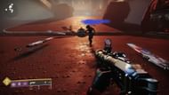 Archie's pawprints at the entrance of the ship (Image via Bungie)